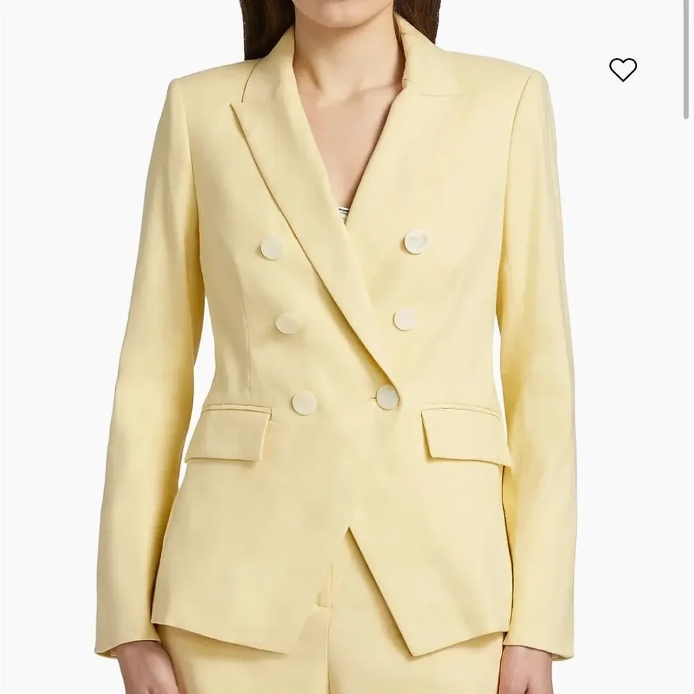 Veronica Beard miller linen Dickey jacket